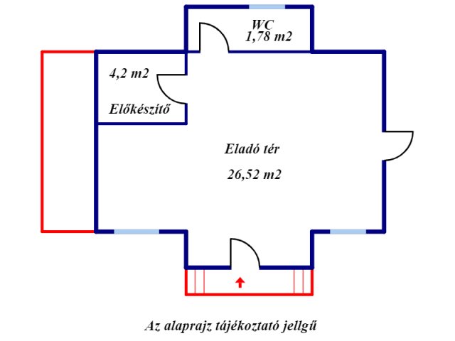 Eladó üzlethelyiség, Mezőtúron 10.5 M Ft / költözzbe.hu