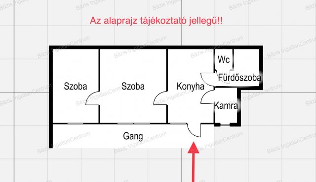 Eladó téglalakás, Kiskunhalason 17.99 M Ft, 2 szobás