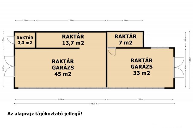 Eladó garázs, Békéscsabán 15.8 M Ft / költözzbe.hu