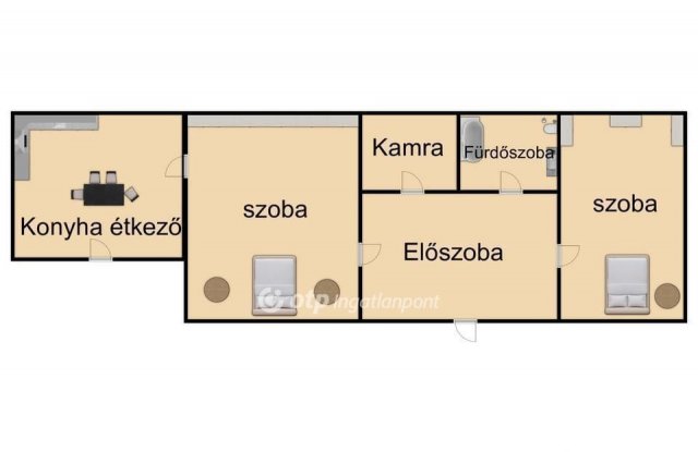 Eladó családi ház, Újfehértón 26 M Ft, 2 szobás