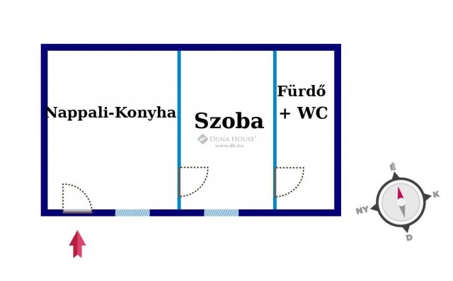 Eladó családi ház, Kiskunfélegyházán 13 M Ft, 2 szobás