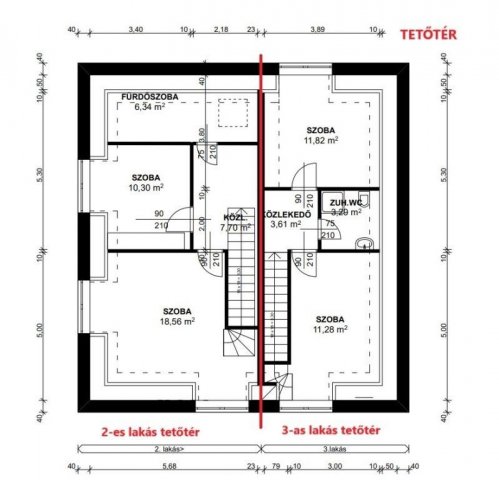 Eladó téglalakás, Százhalombattán 63.9 M Ft, 3 szobás