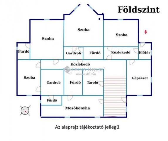 Eladó családi ház, Vecsésen 500 M Ft, 7 szobás