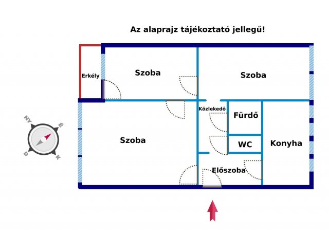 Eladó panellakás, Budapesten, XV. kerületben 39.99 M Ft, 3 szobás