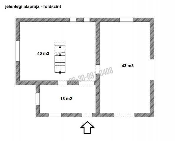 Eladó családi ház, Isaszegen, Március 15. utcában 25 M Ft