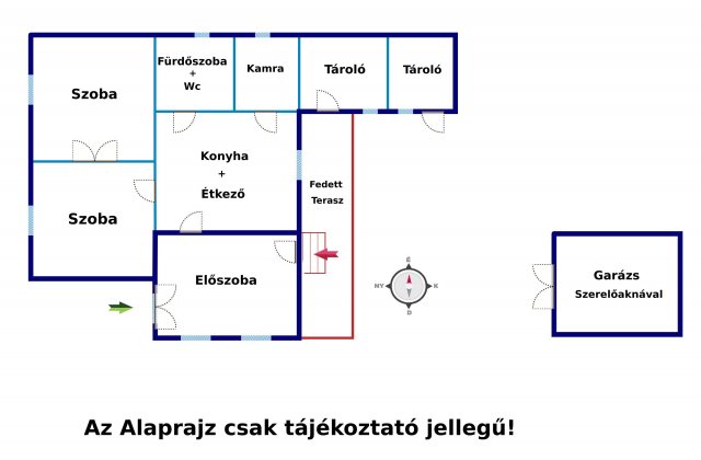 Eladó családi ház, Nagykátán 34.9 M Ft, 2 szobás