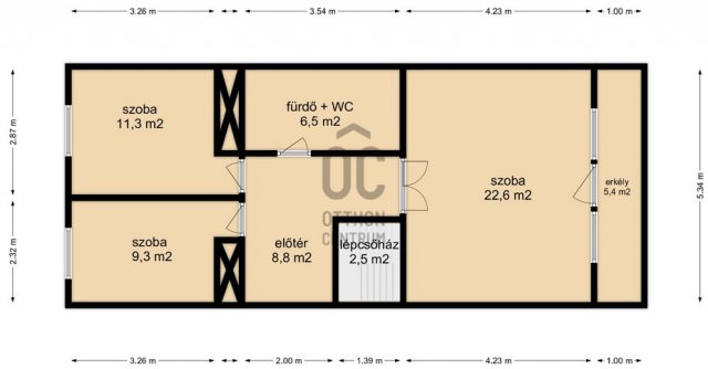 Eladó téglalakás, Zalaegerszegen 67 M Ft, 6 szobás