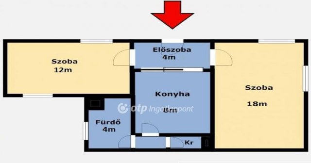 Eladó téglalakás, Budapesten, V. kerületben 89 M Ft, 2 szobás