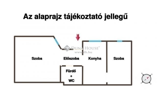 Eladó téglalakás, Budapesten, XIX. kerületben 45.9 M Ft