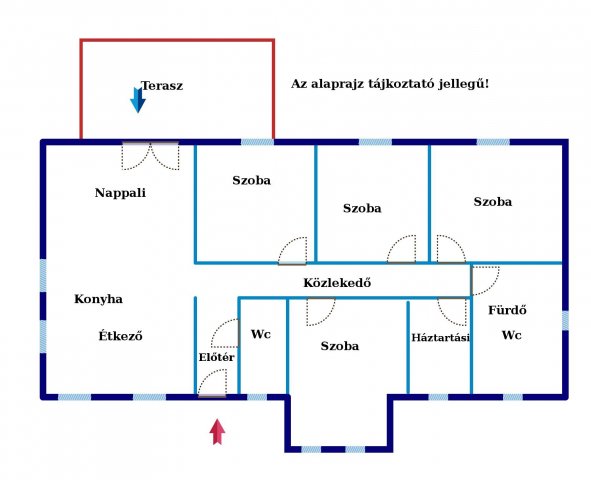 Eladó családi ház, Szigetbecsén 79.9 M Ft, 5 szobás