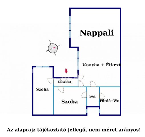 Eladó téglalakás, Budapesten, V. kerületben 89 M Ft, 3+2 szobás