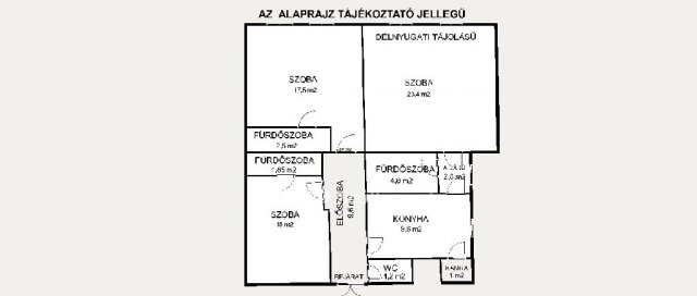 Eladó téglalakás, Budapesten, V. kerületben, Honvéd utcában