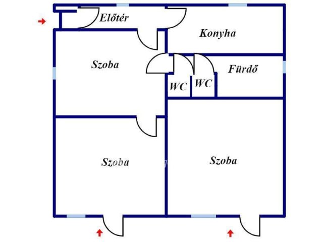 Eladó családi ház, Újszászon 35.5 M Ft, 3 szobás