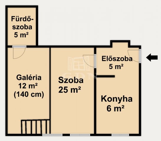 Eladó téglalakás, Budapesten, VII. kerületben, Nefelejcs utcában