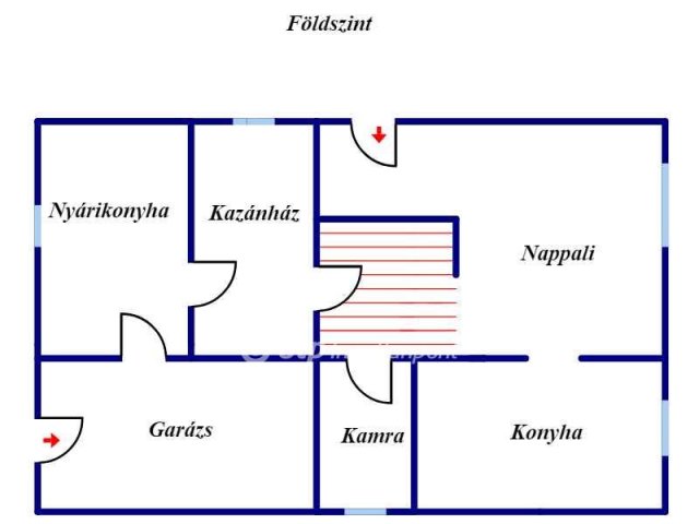 Eladó családi ház, Komádiban 24.9 M Ft, 3+2 szobás