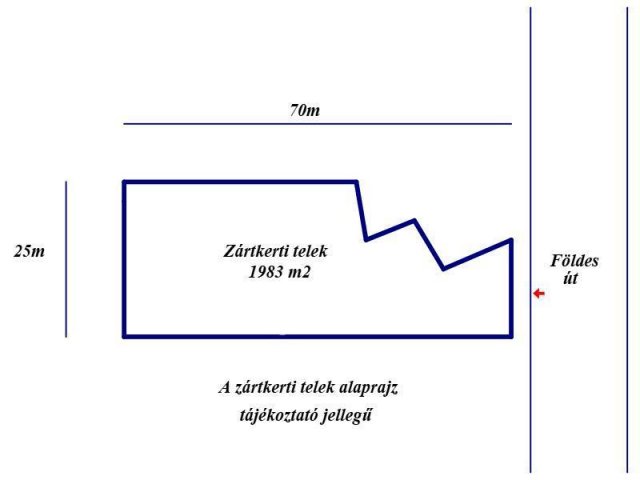Eladó telek, Nagykőrösön 2.3 M Ft / költözzbe.hu