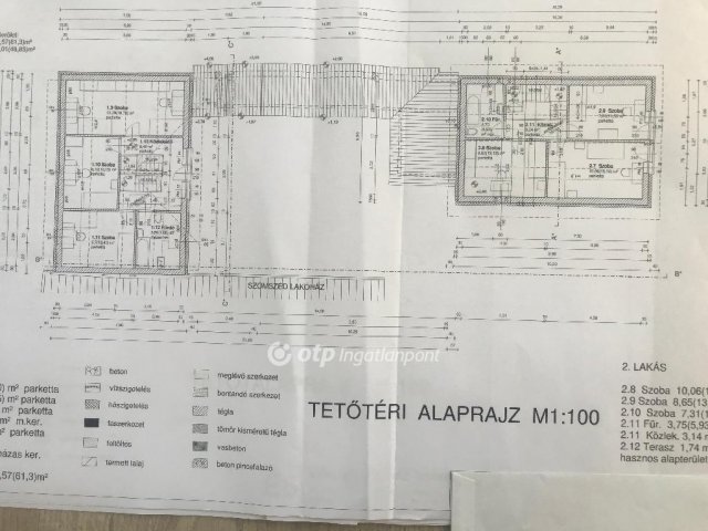 Eladó sorház, Gyöngyösön 59.5 M Ft, 1+2 szobás