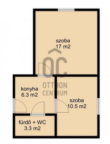 Eladó családi ház, Somogysimonyin 17.5 M Ft, 2 szobás