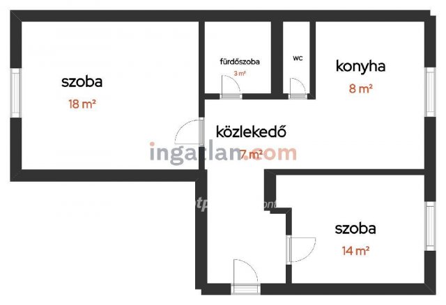 Eladó panellakás, Miskolcon, Középszer utcában 23.9 M Ft