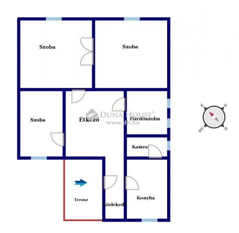 Eladó családi ház, Bakonyszombathelyen 29 M Ft, 3 szobás