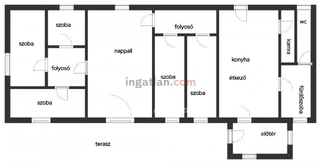 Eladó családi ház, Kátolyon 12.5 M Ft, 1+5 szobás