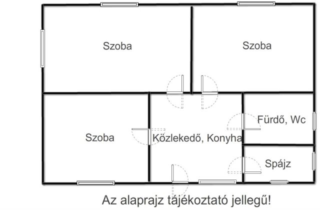 Eladó mezogazdasagi ingatlan, Pusztamérgesen 16.9 M Ft, 3 szobás