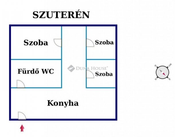 Kiadó családi ház, albérlet, Gyálon 400 E Ft / hó, 3 szobás
