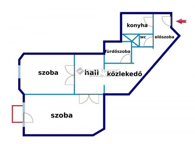 Eladó téglalakás, II. kerületben, Szilágyi Erzsébet fasoron