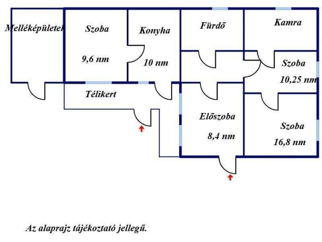Eladó családi ház, Szolnokon 26.9 M Ft, 3 szobás