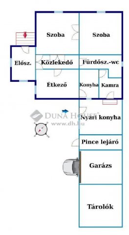 Eladó családi ház, Bugyin 54.9 M Ft, 2 szobás