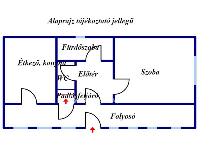 Eladó családi ház, Berettyóújfaluban 13 M Ft, 1 szobás