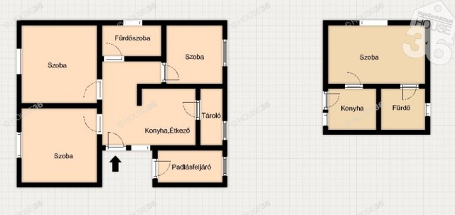 Eladó családi ház, Izsákon 32.5 M Ft, 3 szobás