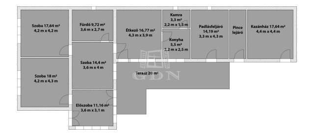 Eladó családi ház, Tóalmáson 34.7 M Ft, 3 szobás