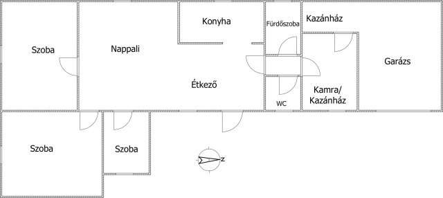 Eladó családi ház, Dombóváron 35 M Ft, 3+1 szobás