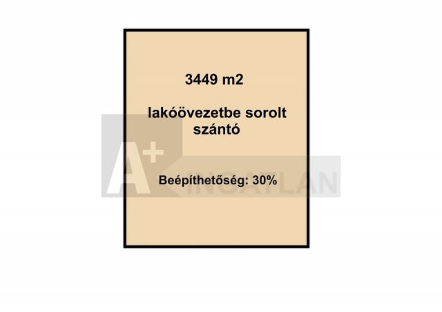 Eladó telek, Röszkén 7.2 M Ft / költözzbe.hu