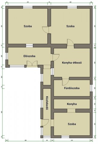 Eladó családi ház, Bodonyban 20.9 M Ft, 3 szobás