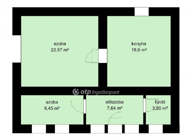 Eladó családi ház, Csongrádon 19.9 M Ft, 2 szobás