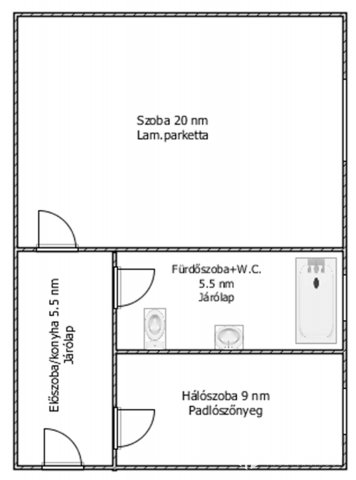 Eladó téglalakás, Salgótarjánban 14 M Ft, 2 szobás