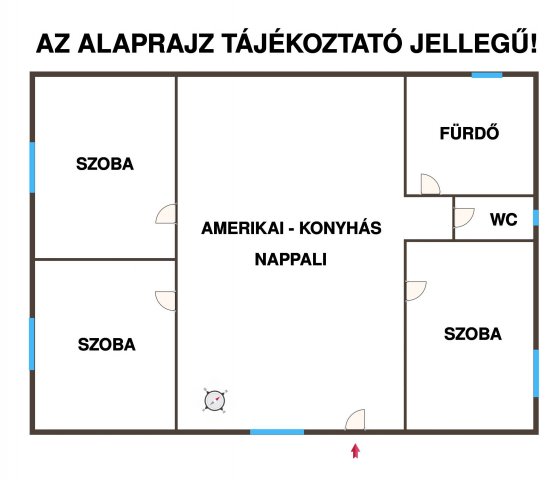 Eladó családi ház, Örkényen 45 M Ft, 4 szobás