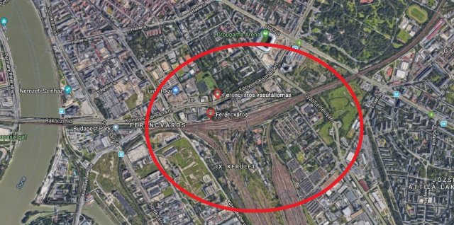 Eladó telek, Budapesten, IX. kerületben 524.654 M Ft