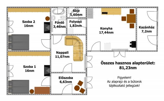 Eladó családi ház, Polgáron 26.97 M Ft, 2 szobás