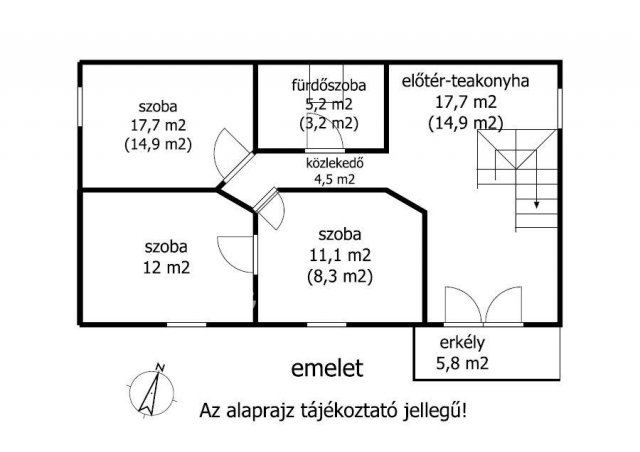 Eladó téglalakás, Siófokon 200 M Ft, 5 szobás