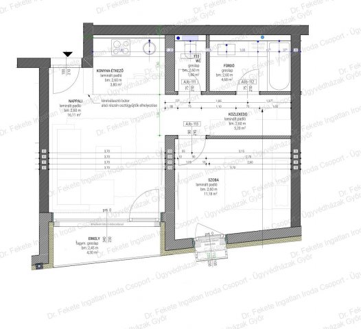 Eladó téglalakás, Mosonmagyaróváron 42.35 M Ft, 2 szobás