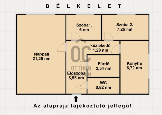Eladó panellakás, Budapesten, III. kerületben 55.9 M Ft, 3 szobás