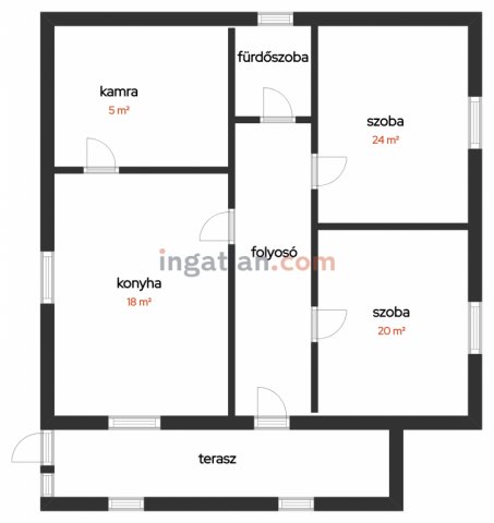 Eladó családi ház, Szigethalmon 33.9 M Ft, 3 szobás