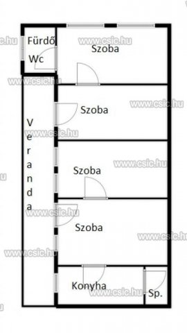 Eladó családi ház, Pomázon 38 M Ft, 3 szobás