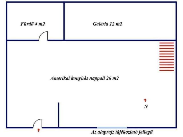 Eladó téglalakás, Budapesten, VI. kerületben 64.9 M Ft, 1 szobás