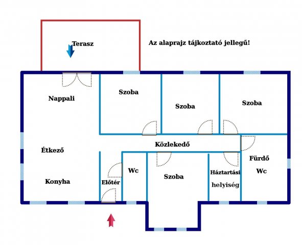 Eladó családi ház, Szigetbecsén 79.9 M Ft, 5 szobás