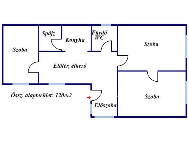 Eladó családi ház, Sárospatakon 37.5 M Ft, 3 szobás