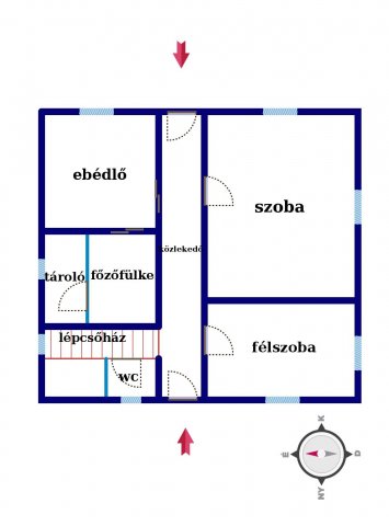 Eladó családi ház, Kislétán 35.9 M Ft, 4+1 szobás